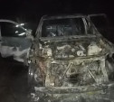 В Заокском районе в СНТ ночью сгорел Jeep Grand Cherokee