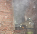 В Кимовске пожарные спасли из огня двух человек