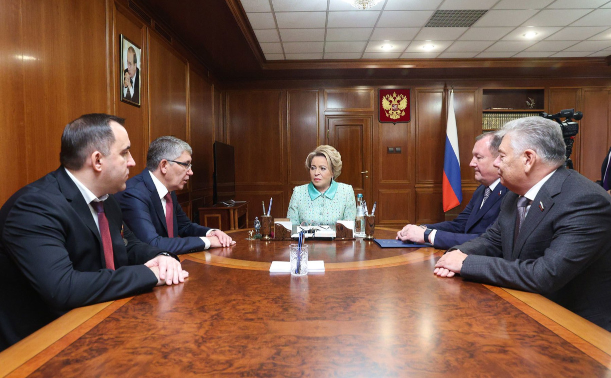 Председатель Совфеда Валентина Матвиенко отметила экономический рост Тульской области