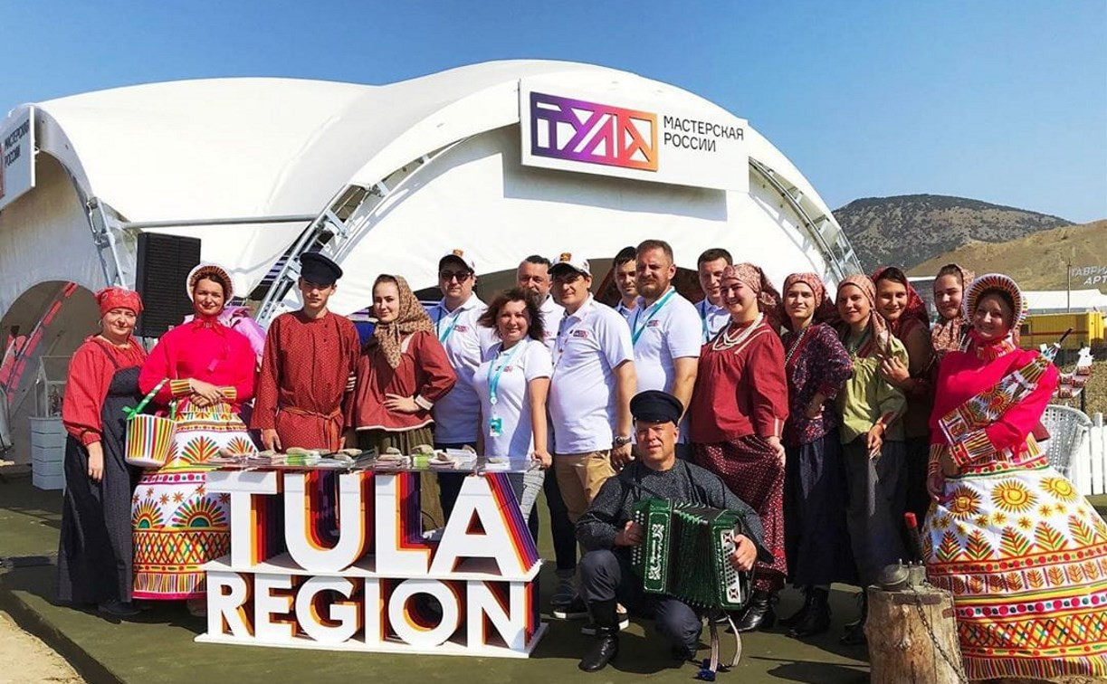 Делегация Тульской области участвует в фестивале «Таврида-АРТ»