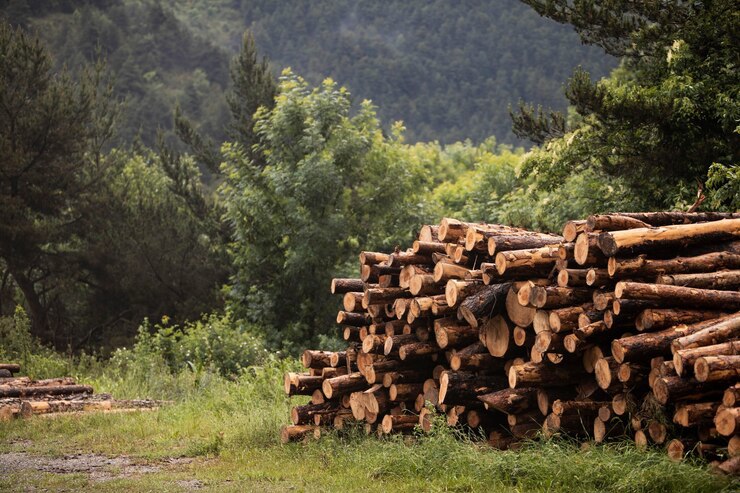 Неизвестные вырубили лес в Щёкинском районе: ущерб составил более 100 тысяч рублей