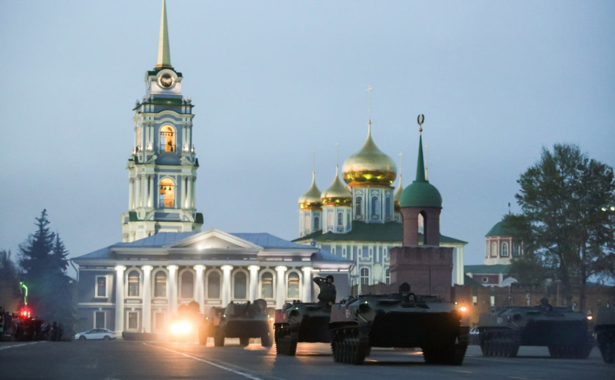 5 мая в центре Тулы состоится первая репетиция парада Победы