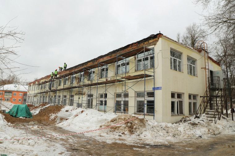 Отремонтированный Центр образования № 4 в Мясново примет детей в этом году