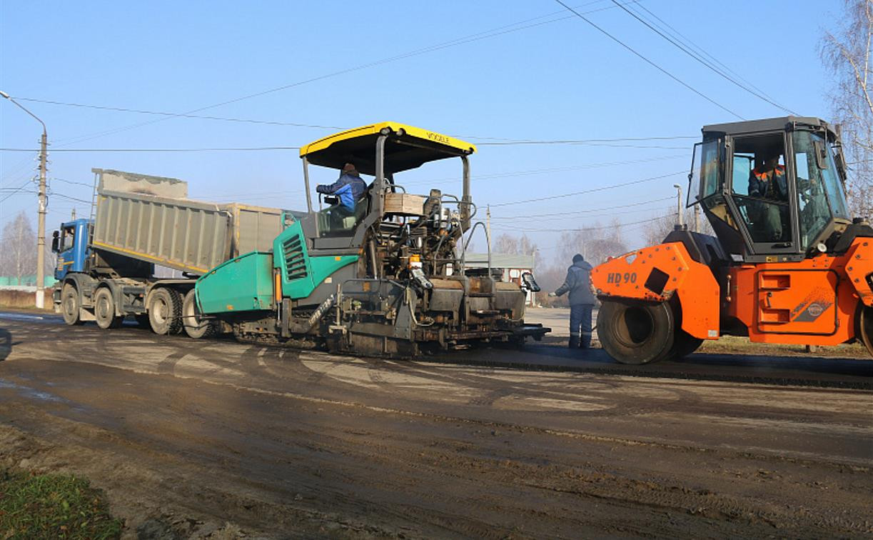 В Туле продолжается ремонт дорог
