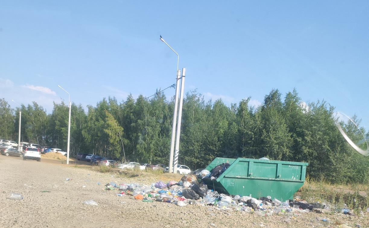 «Надеялась, что за платный въезд будет хотя бы чисто»: тулячка пожаловалась на горы мусора в Кондуках