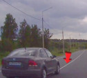 Под Тулой водитель ради обгона нарушил ПДД