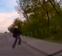 В Туле «бессмертный» пешеход чудом не попал под колеса