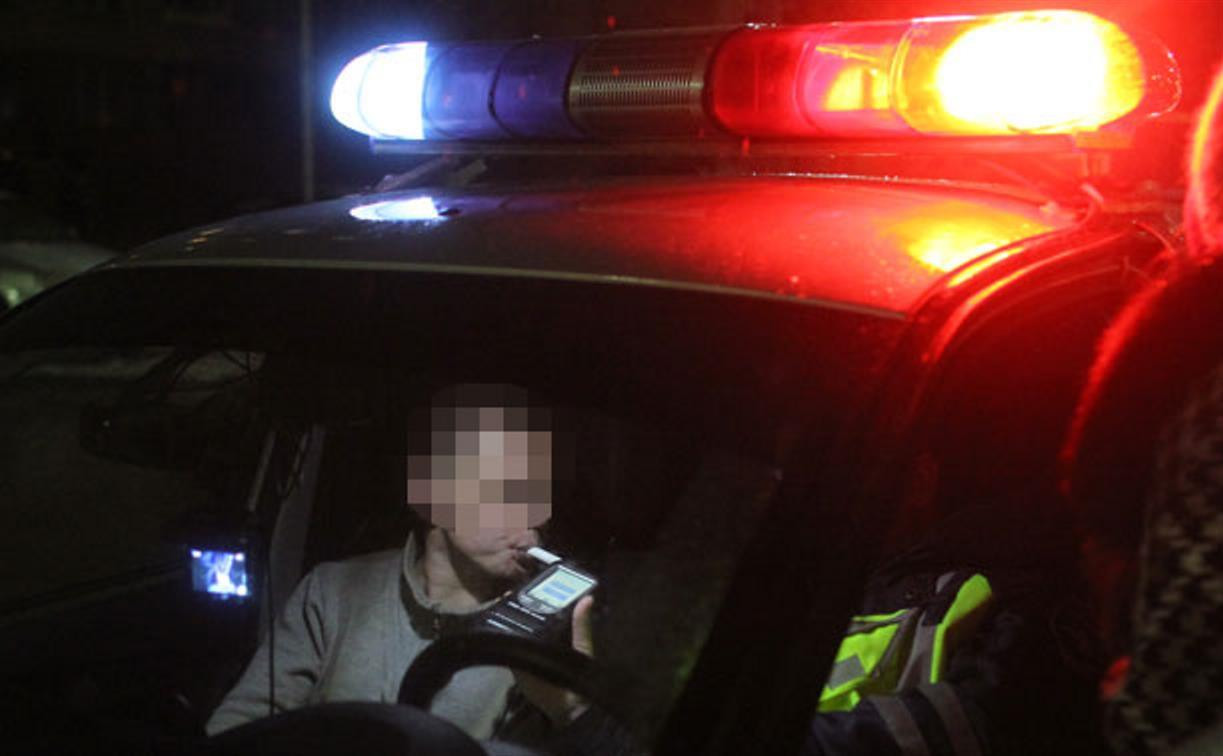 За три дня на дорогах Тульской области было задержано 25 пьяных водителей