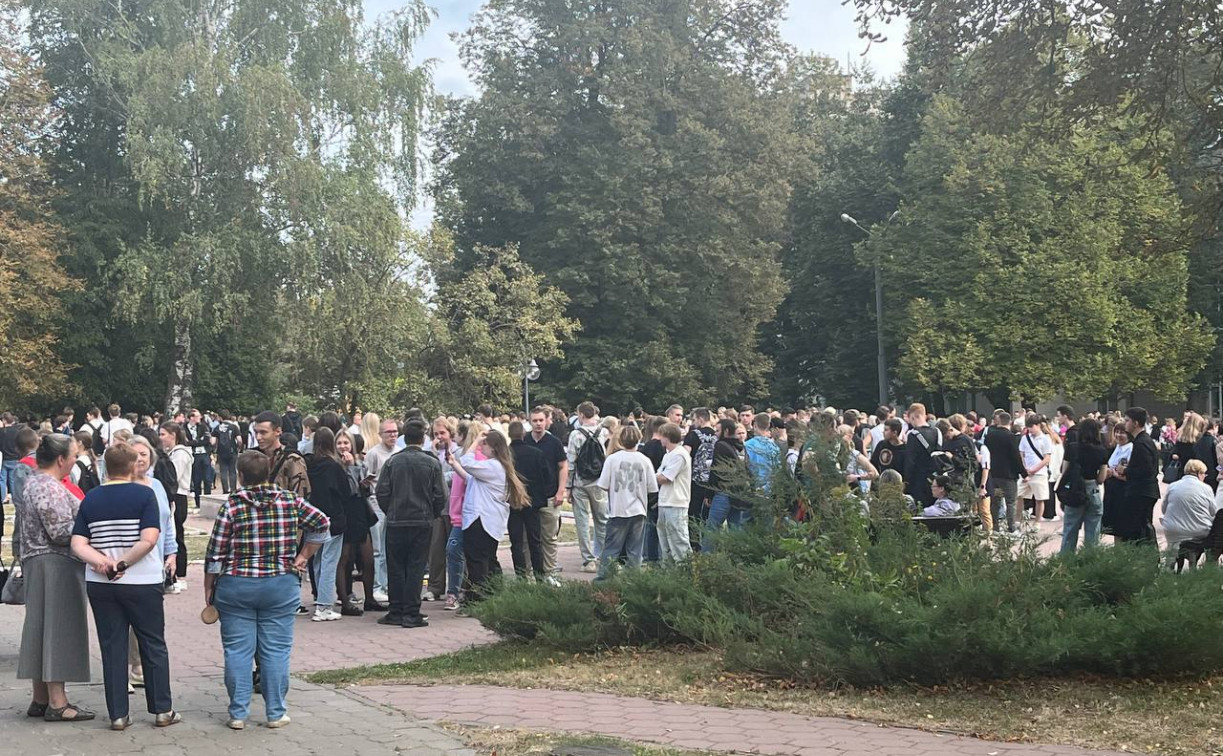 В МЧС прокомментировали эвакуацию в ТГПУ им. Толстого