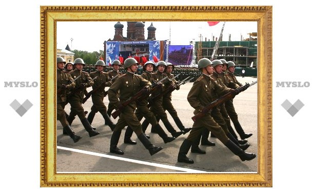 Фоторепортаж с Парада Победы в Туле