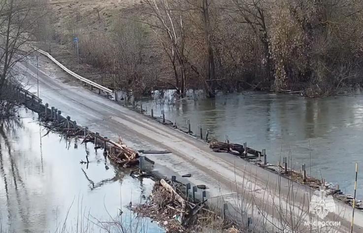 Три моста освободились от паводковых вод в Тульской области 