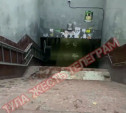 В Туле затопило подземный переход возле ТулГУ
