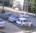 Погоня трех экипажей ДПС за кроссовером BMW в Туле попала на видео