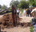В плехановском цыганском поселении вновь обнаружены незаконные коммунальные врезки 