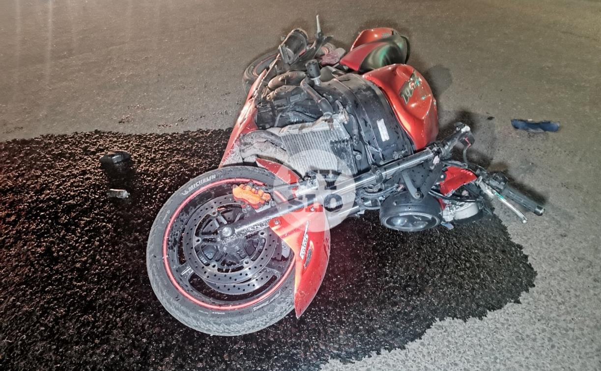 В Туле на ул. Мосина разбился мотоциклист