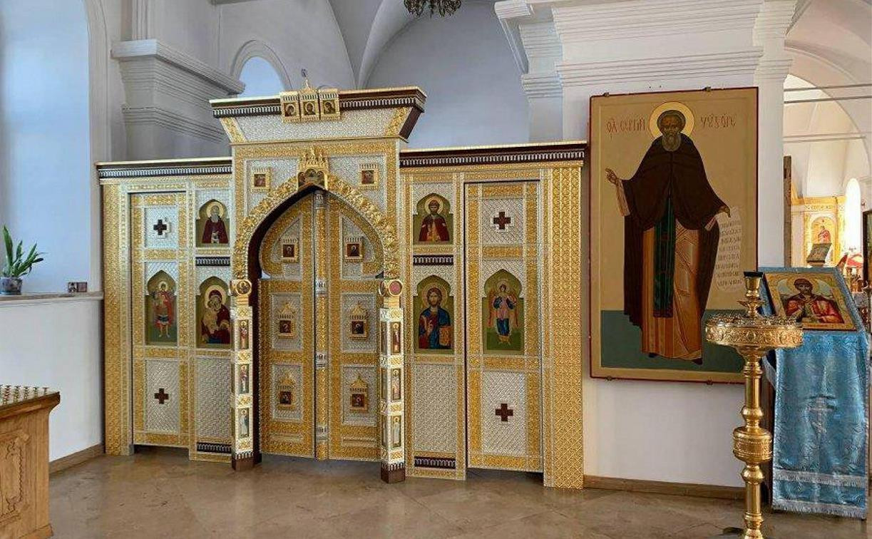 В восстановленном приделе Сергия Радонежского в храме Куликова поля состоится первое богослужение