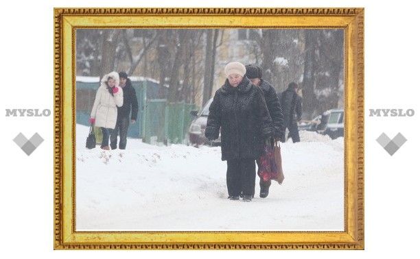 В Тулу пришли морозы