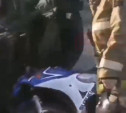 В Алексине в ДТП с мотоциклом пострадали два человека
