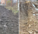 Не валунами, так глиной: жители деревни Чернского района возмущены ремонтом дороги