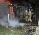 В Щёкинском районе сгорел дом