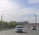 В Туле водитель легковушки внезапно вылетел на встречку