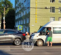 На Зеленстрое из-за ДТП с маршруткой собралась пробка