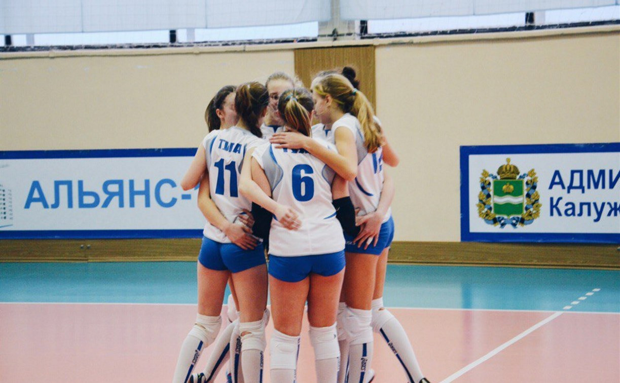 Тульские волейболистки участвуют в первенстве России