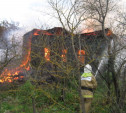 В Алексинском районе сгорел частный дом