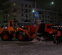 В ночь на 12 февраля тульские улицы от снега убирали 69 единиц техники