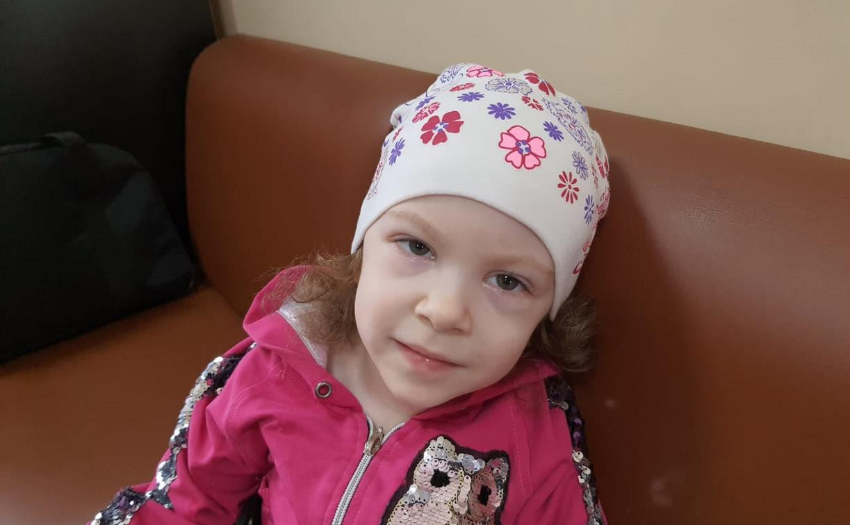 Малышке Насте Костюниной требуются деньги на реабилитацию