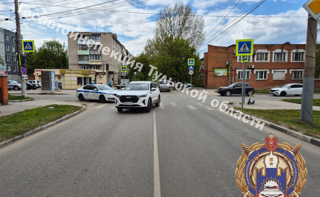 В Туле на Комсомольской водитель Chery сбил 60-летнюю женщину 