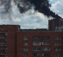 В Туле горит недостроенная 16-этажка