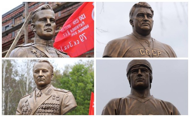 В деревне Фёдора Конюхова в Заокском районе открыли 12 новых памятников