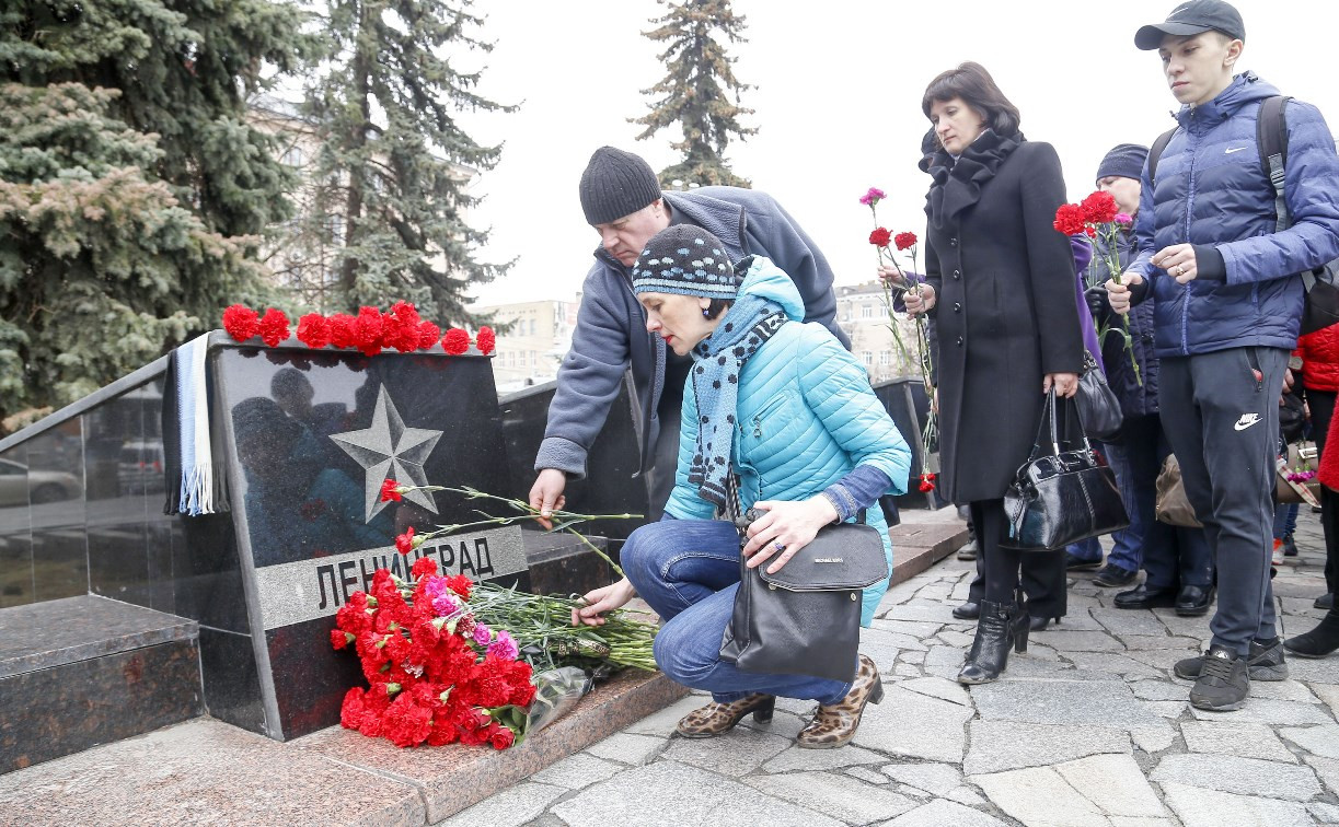 В Туле почтили память жертв теракта в Санкт-Петербурге