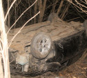 В Туле машина улетела в кювет: пострадал водитель