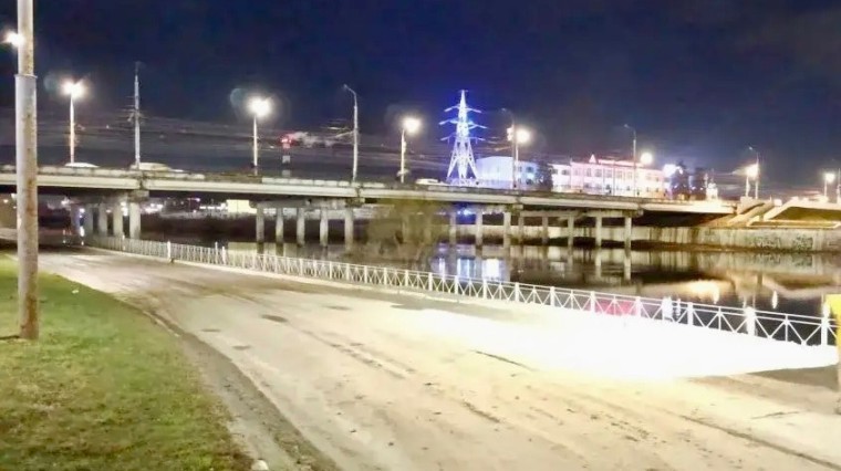 Движение по набережной Дрейера под мостом открыто после подтопления