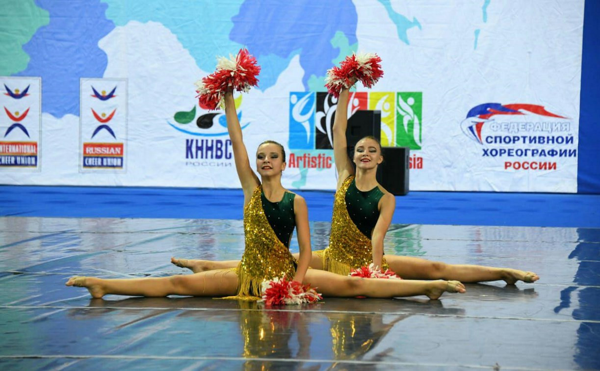 Тулячки отлично выступили на Кубке России и соревнованиях по чир-спорту и спортивной хореографии