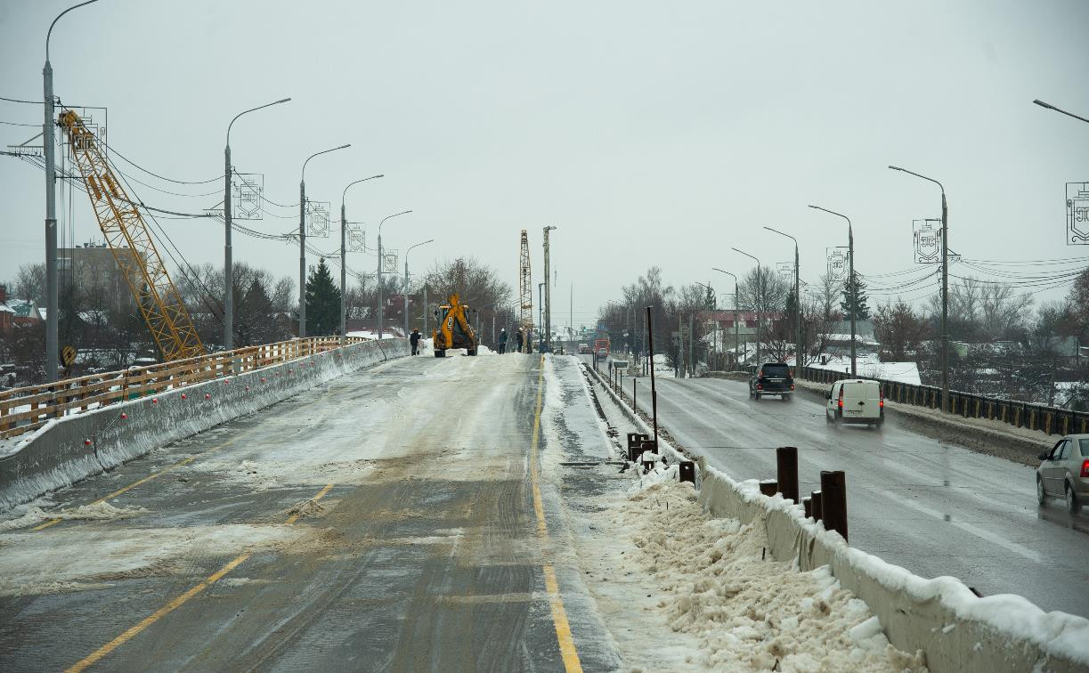 24 декабря реконструированную половину Московского путепровода откроют для движения