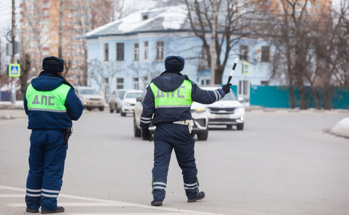 За выходные на дорогах Тульской области поймали больше 20 пьяных водителей