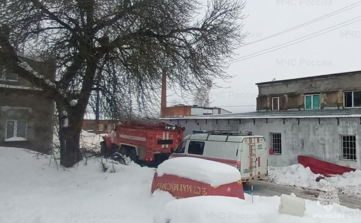 В Щекинском районе при пожаре эвакуировали 5 человек