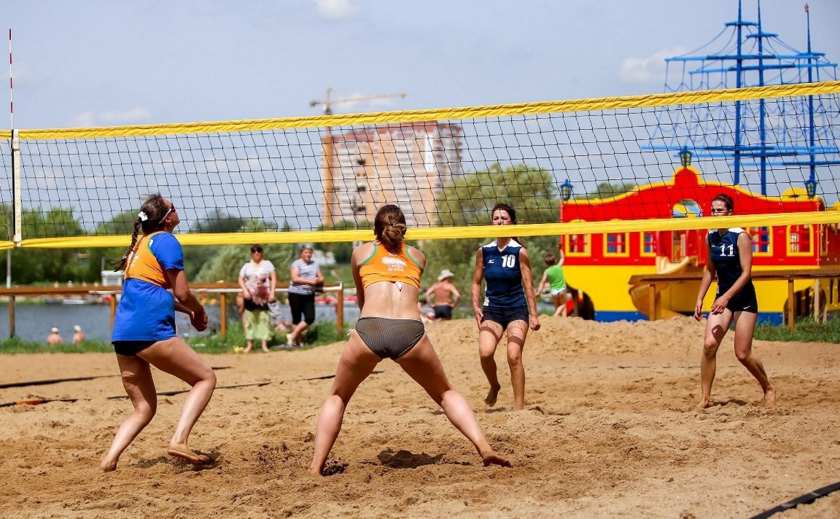 В Центральном парке пройдет турнир по пляжному волейболу