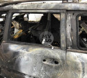 Ночью в Туле сгорел Mercedes: хозяин авто уверен, что это поджог 