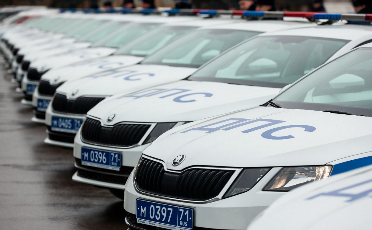 В новогоднюю ночь в Тульской области задержали 20 пьяных водителей