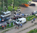 В Новомосковске пьяный, уходя от погони, устроил ДТП c несколькими авто
