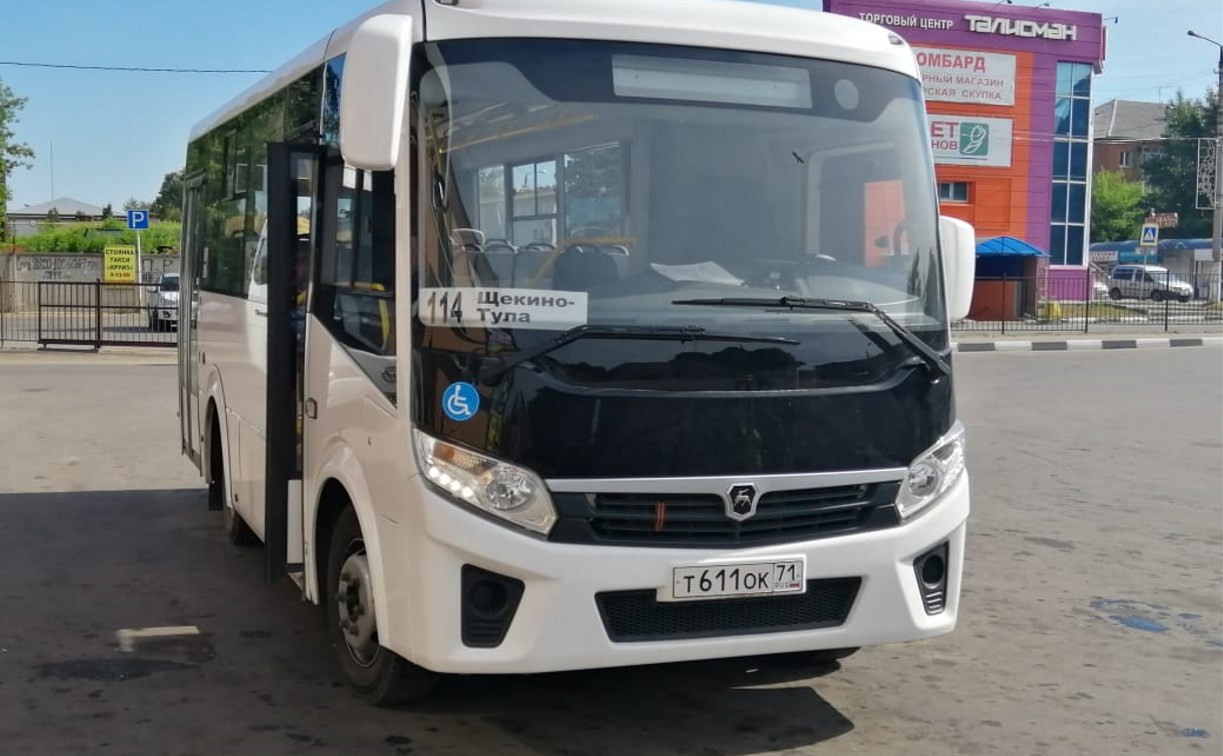 На пригородные маршруты Тульской области вышли 10 новых автобусов