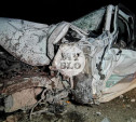Ночная погоня в Туле: пьяный на каршеринговом авто сбил столб и проломил гараж