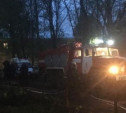 На Косой Горе пожарные спасли двух человек из горящего дома