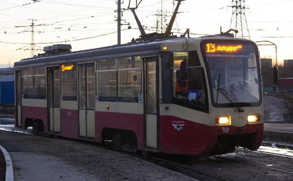 По улицам Тулы будет ходить брендированный трамвай ремесленного двора «Добродей»