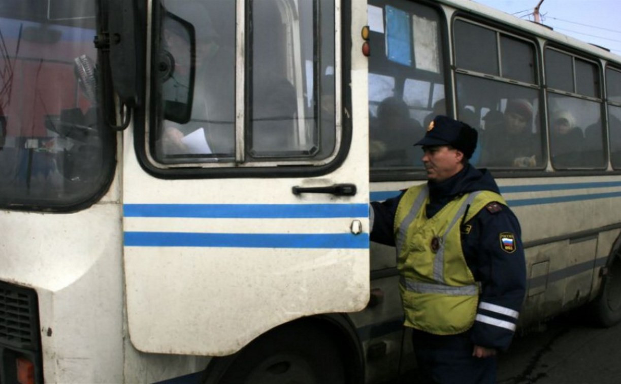 Рейд «Автобус» в Туле: сотрудники ГИБДД выявили более 150 нарушений