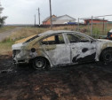 В Тульской области ранним утром сгорел Chevrolet Cruze